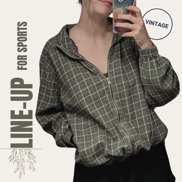 Houndstooth Zipped Jacket - Picture 1 of 3